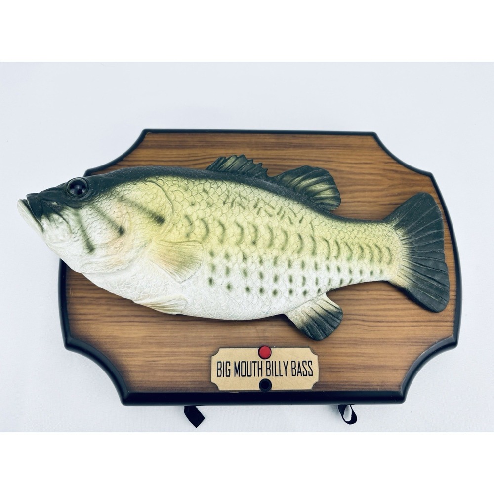 Gemmy Big Mouth Billy Bass Original Singing Fish Vintage 1999- For Parts